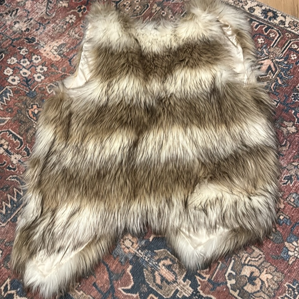 Skies Are Blue Faux Fur Vest - Picture 4 of 4